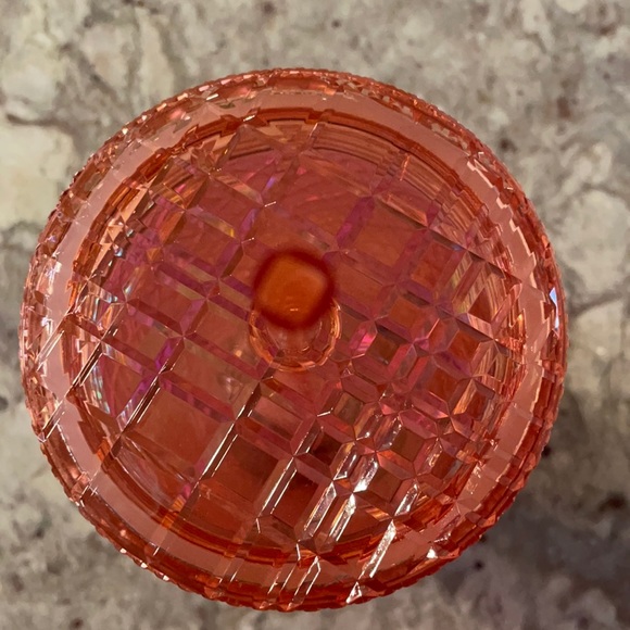 Set of 3 Starbucks Jewel Cold Cup Holiday 2021 Tumblers NEW peach, red, green - Picture 8 of 17